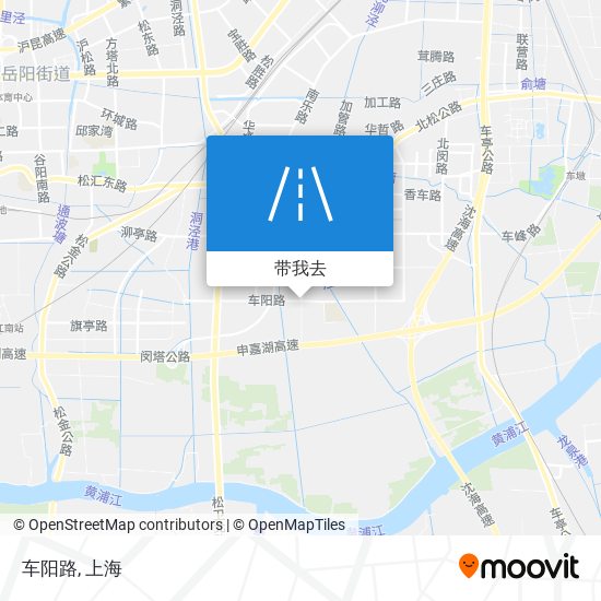 车阳路地图