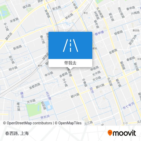 春西路地图