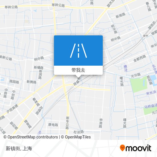 新镇街地图