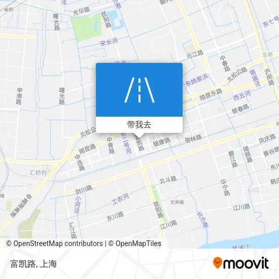 富凯路地图