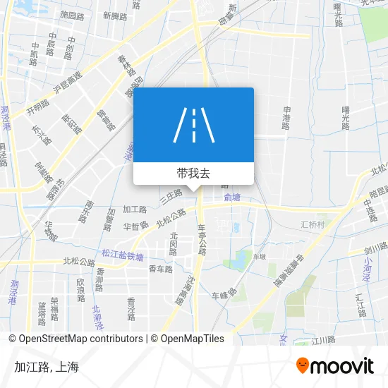 加江路地图