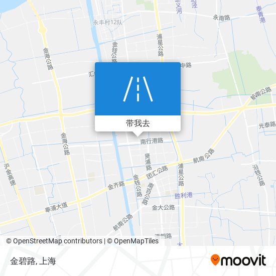 金碧路地图