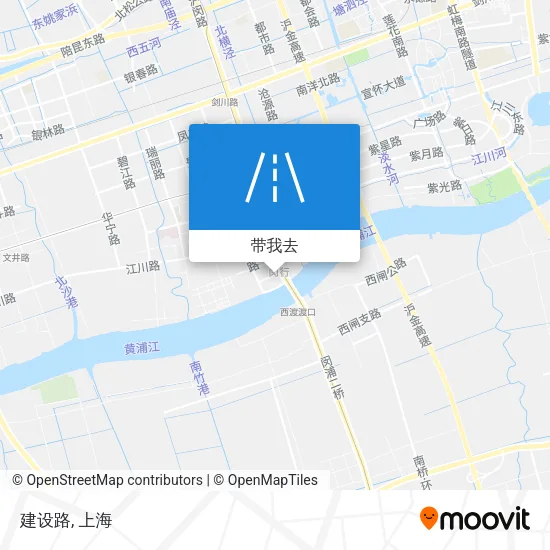 建设路地图