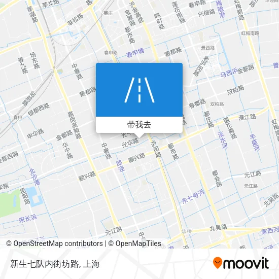 新生七队内街坊路地图