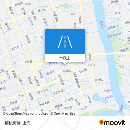 樱桃河路地图