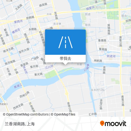 兰香湖南路地图