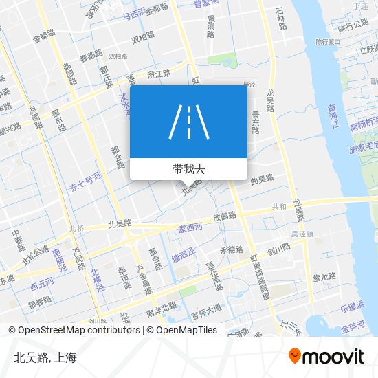 北吴路地图