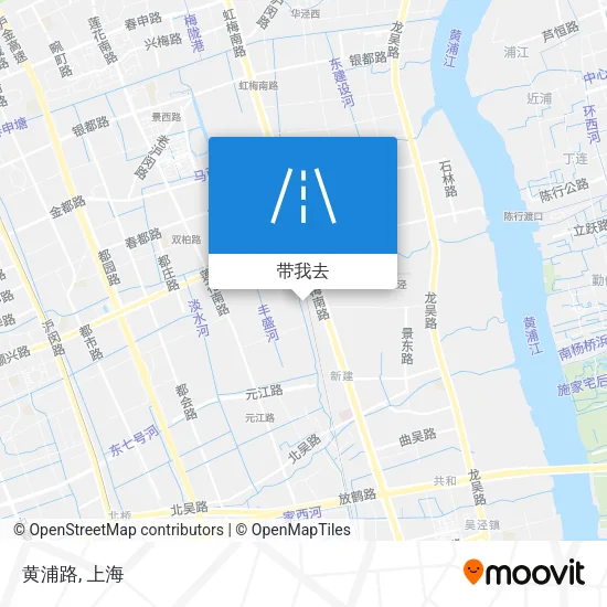 黄浦路地图