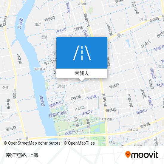 南江燕路地图