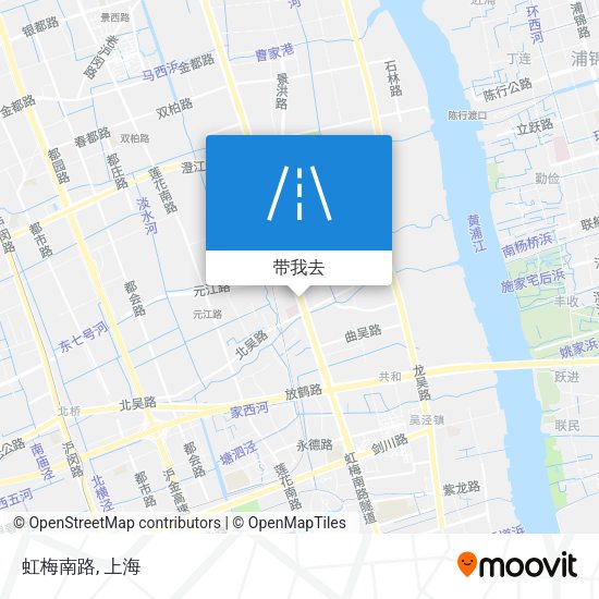 虹梅南路地图