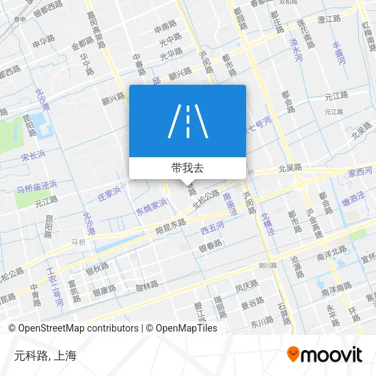 元科路地图