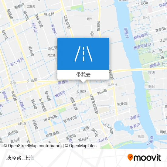 塘泾路地图