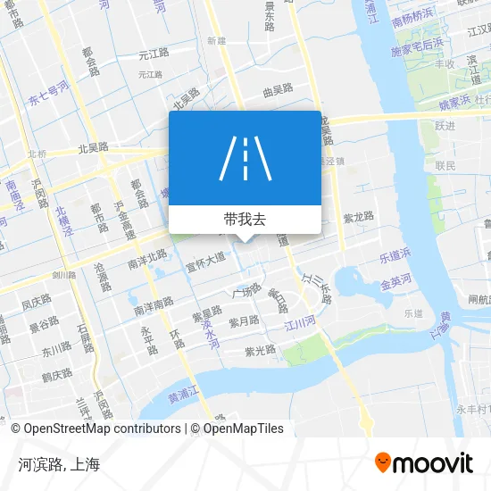 河滨路地图