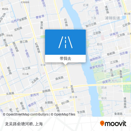龙吴路俞塘河桥地图