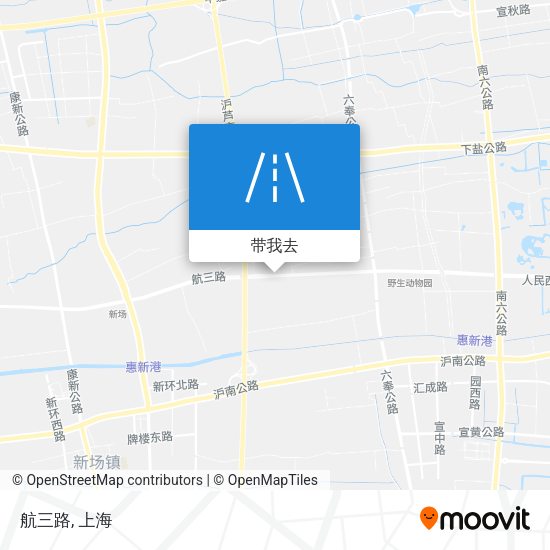 航三路地图