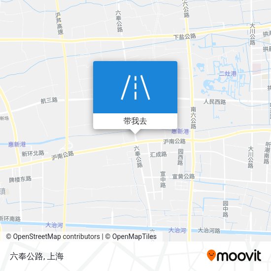 六奉公路地图