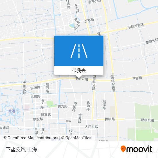 下盐公路地图