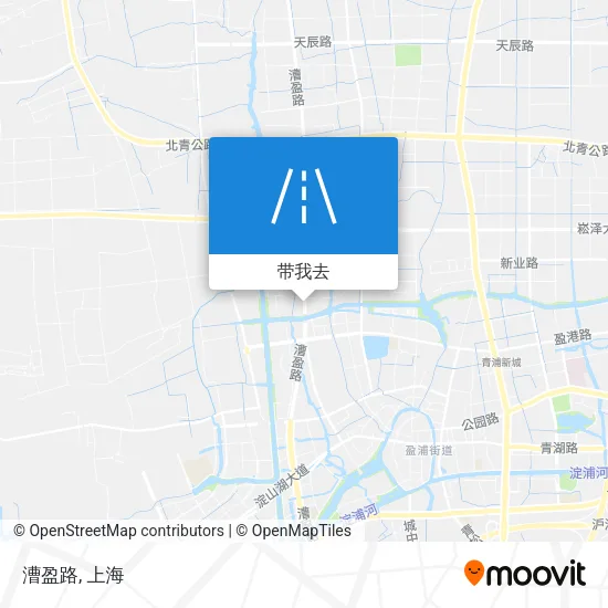 漕盈路地图
