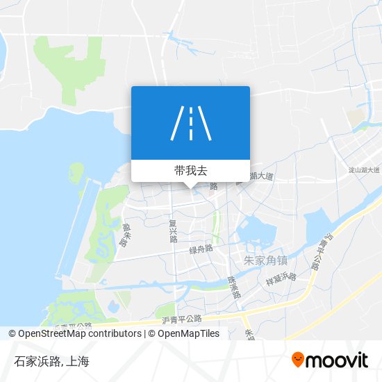 石家浜路地图