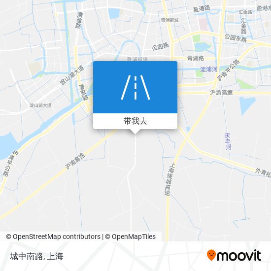 城中南路地图