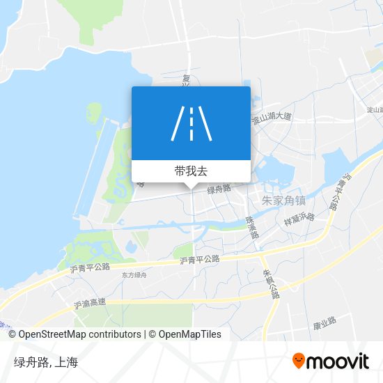绿舟路地图