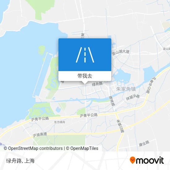 绿舟路地图