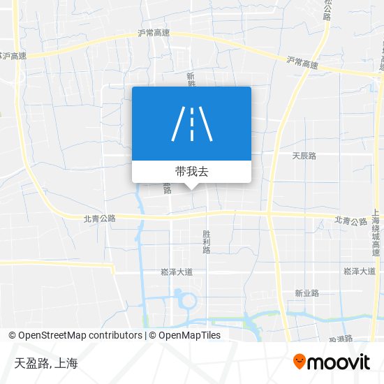 天盈路地图