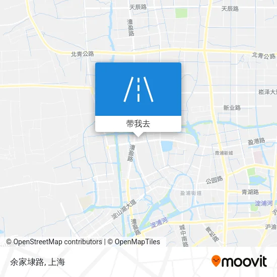 余家埭路地图