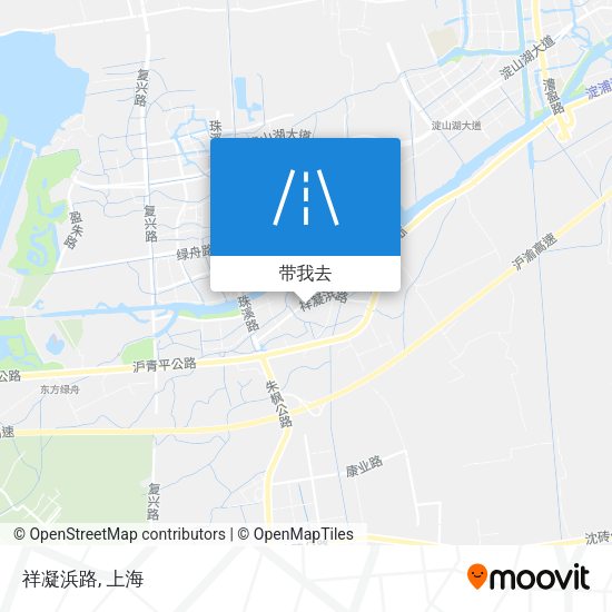 祥凝浜路地图