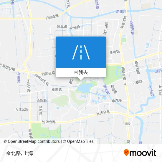 佘北路地图