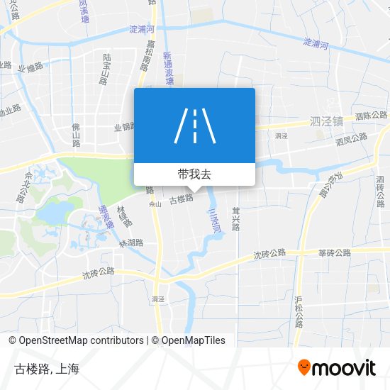 古楼路地图
