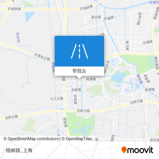 细林路地图