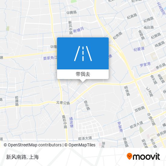 新风南路地图