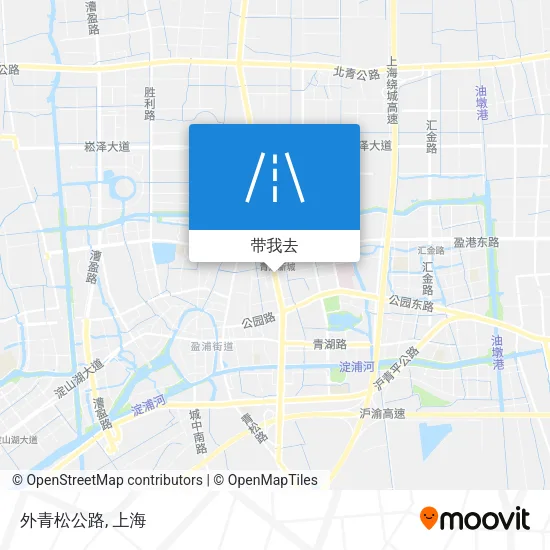 外青松公路地图