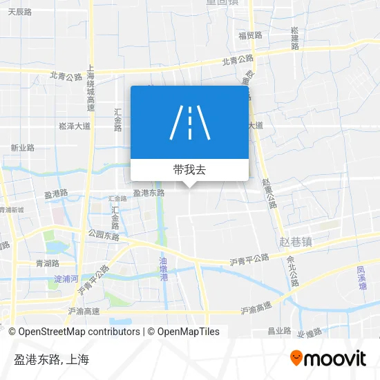 盈港东路地图