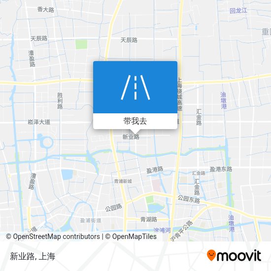 新业路地图