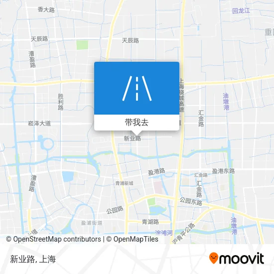 新业路地图