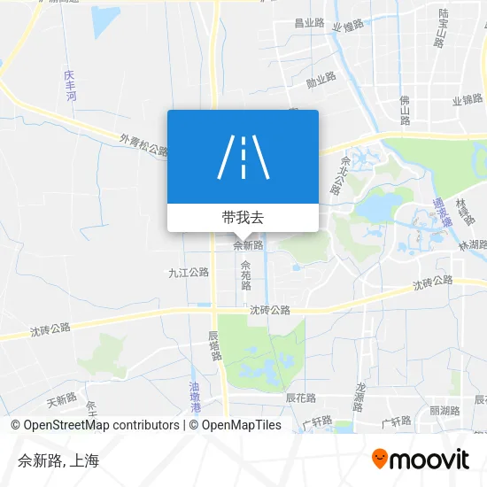 佘新路地图