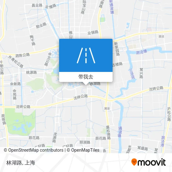 林湖路地图