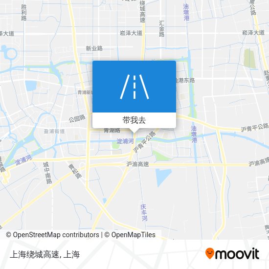 上海绕城高速地图