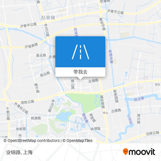 业锦路地图