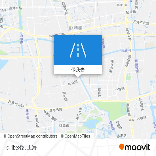 佘北公路地图