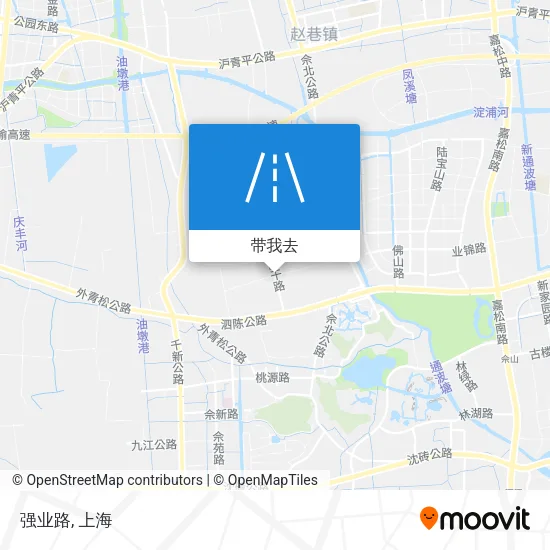 强业路地图