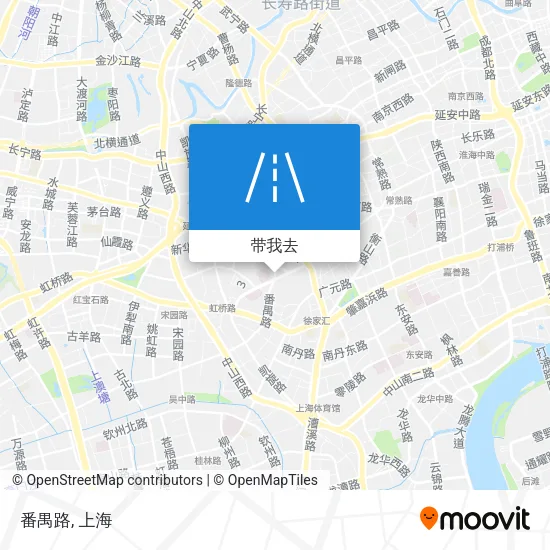 番禺路地图