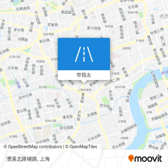 漕溪北路辅路地图