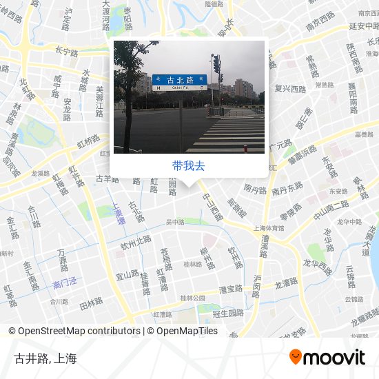 古井路地图