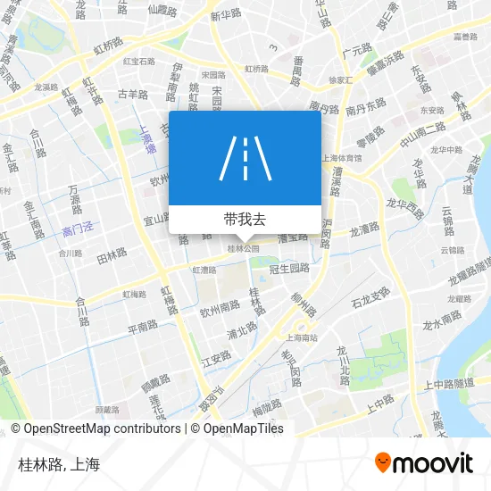 桂林路地图