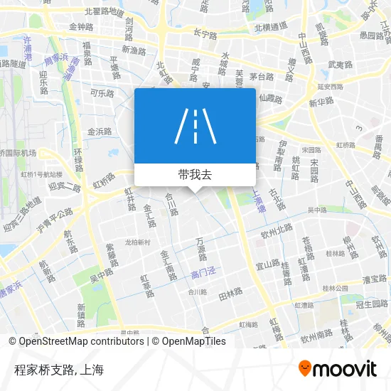 程家桥支路地图