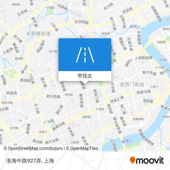 淮海中路927弄地图