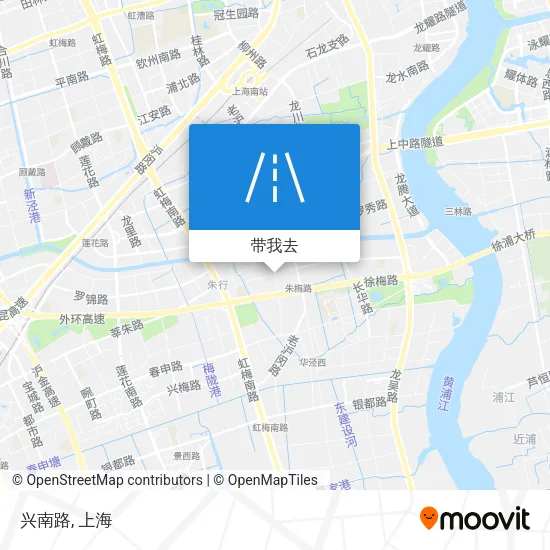兴南路地图